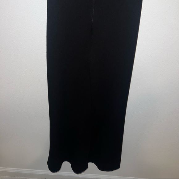 120. TopShop Black & Blue Cut-out Midi Dress 6 - Picture 10 of 11